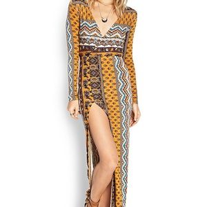 Forever 21 boho maxi dress